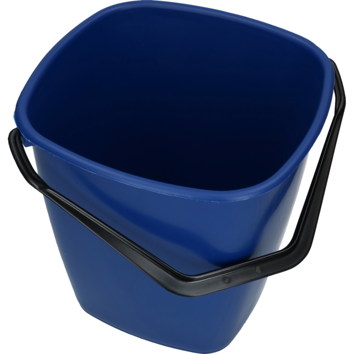 Buy Bucket Square 9,5L Blue