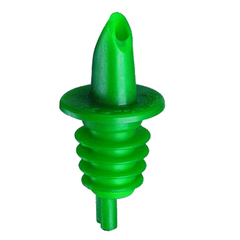 1081052-1 Green Dropper Caps 12-Pack