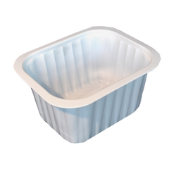 119758601 Duniform PP White 630ml 138x114x70mm