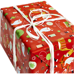 FP4406834 JOULUPAPERI JOLLY CHRISTM. PUN