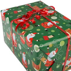 FP4406835 JOULUPAPERI JOLLY VIHREÄ