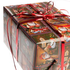 FP4407713 Christmas Green Wrapping Paper