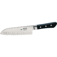 MSK65 Japansk kockkniv / Santoku med luftspalt MAC Pro Mighty 17cm