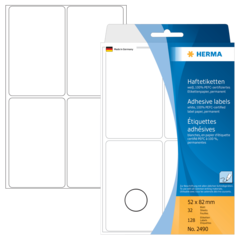 4008705024907 LABEL 52X82 PERM.STICK