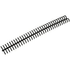IB388064 Plastspiral Svart 12mm*