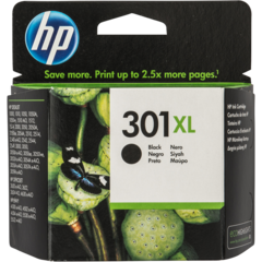CH563EE Inkjet Cartridge HP 301XL Black