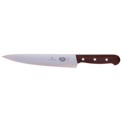 5203022 Kockkniv vågtandad Victorinox 20cm trä