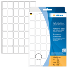 32380 Etikett Herma Permanent 16X22M