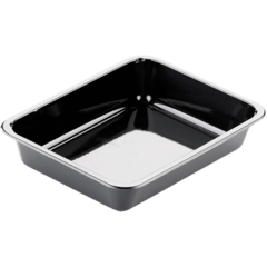 119122018 Duniform Menu CPET Black 1200ml 225x175x43mm