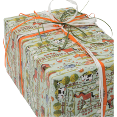 FP4406253 GAVEPPAPIR FARMERS GRØNN