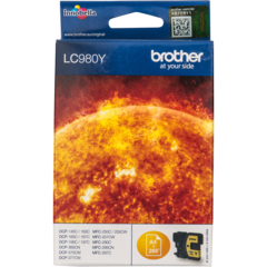 LC980Y INKJET BROTHER DCP-145C YELLOW