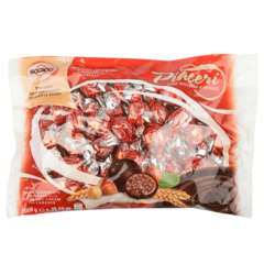 011236 Choklad Pralin Dark/Crisp Röd