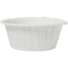 127914 Amerikansk muffinform Hvid 63x35mm