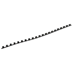 IB176500 Plastspiral Svart 8mm*