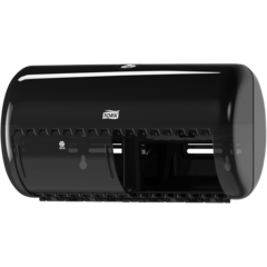 157557008 Dispenser Toalettpapper Tork Twin Svart T4