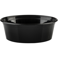 P10SV Microform Round Black 250ml