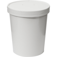 175732 Soup Cup with Lid White 960ml