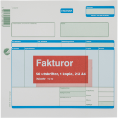 7312700112123 FAKTUURA KOPIOLLA 2/3 A4 50KPL