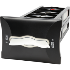 157272702 Servettdispenser Tork N4 Svart - Inbyggnadsdispenser