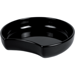 TB5630 Skål Halvmåne Melamin Svart 3L