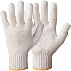 GB1100356 Knitted Gloves Clipfish White Granberg 0356