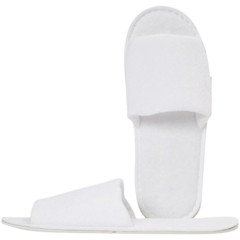 81801800 Spatoffel Comfort Vit Frotté