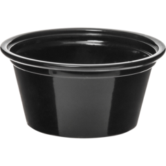 87102B Dressingbägare Svart 6cl