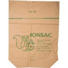 900125 Sopsäck 125L Papper Matavfall
