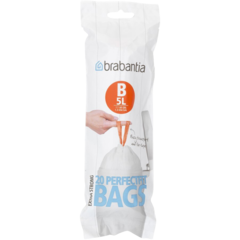 8710755311741 Avfallspåse Brabantia B Orange 5L Extra strong 20st/rl