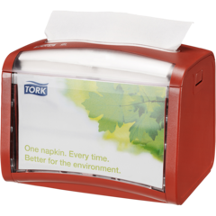 157272612-1 Bordsdispenser Tork Xpressnap N4 Röd