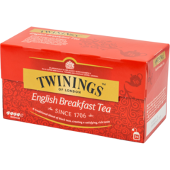 249212 Te Twinings English Breakfast 25-pack