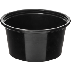 87104B Dressingbägare Svart 12cl