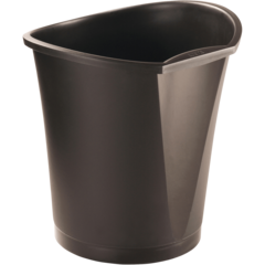 52514 Papperskorg Basko Esselte Svart 18L