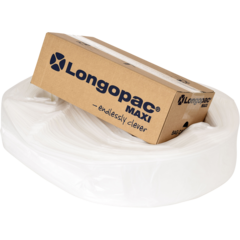 555301017 Säckkassett Longopac Maxi Standard Transparent 110m