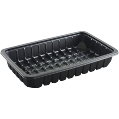 26116242 Tråg Faerch Svart PP 81-43S 262x161x43mm