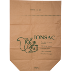900240 Sopsäck 240L Papper Matavfall