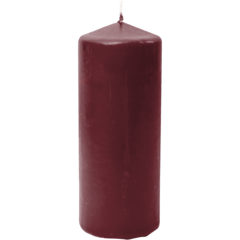 121112-1 Bloklys Paraffin Vinrød 100t 8x20cm