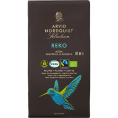 124444 Kaffe Arvid Nordquist Reko Mörkrost 450g