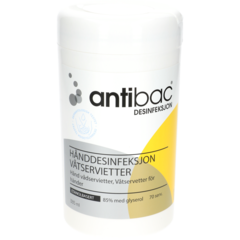 601550 Handdesinfektionsservetter Antibac 70-pack