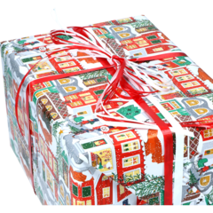 FP4406892 JOULUPAPERI JOULUKAUPUNKI