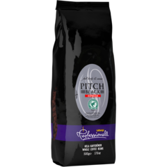 2040100 Kaffe Löfbergs Pitch Black Espresso Hela Bönor 500g