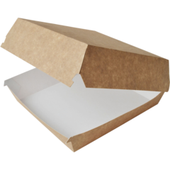 21690 Henteboks brun/hvid 170x170x80mm