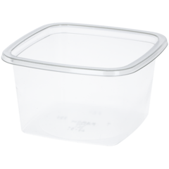 55542M4030-1 Delikatessbägare 300ml APET 102x102x57mm