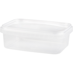 2428000 Sealable Cup with Lid, Rectangular, 280ml