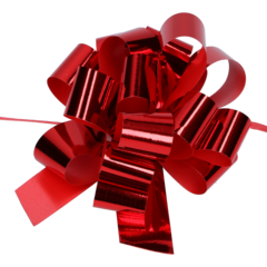 320030126 Metallic Red Bow Tie 90mm