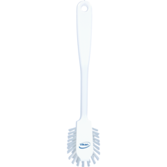 1064237 Diskborste Vikan Medium Vit 28cm
