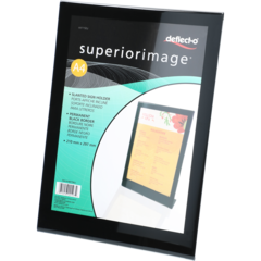 8311431 Akrylställ lutande A4 svart ram