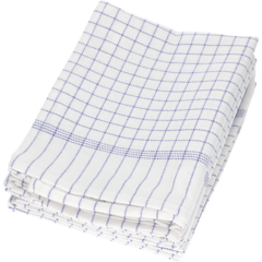 1806699069 Kökshandduk 50x70cm Segers 1806 Blårutig