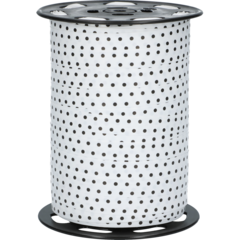 1068302 Gavebånd Hvidprikket 10mm x 225m