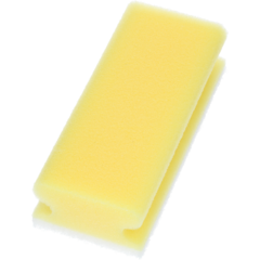 14545 Rengöringssvamp Gul/Vit Stor